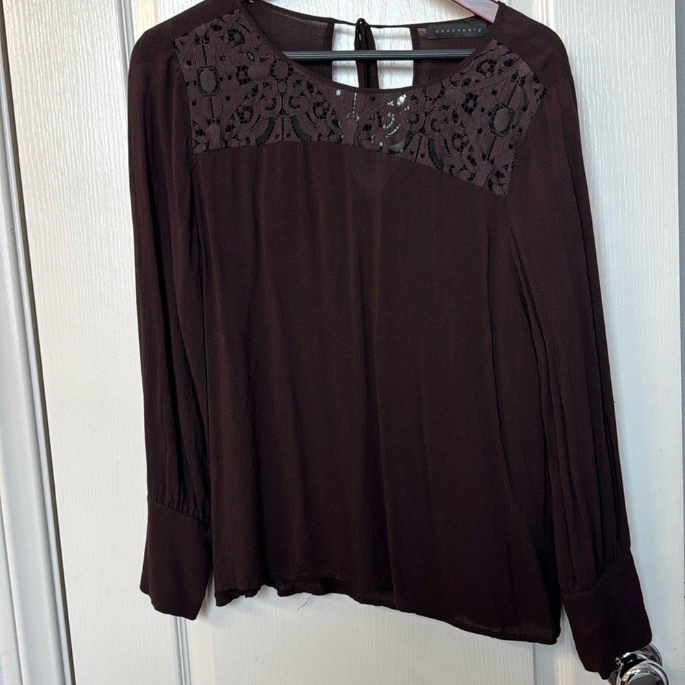 Sanctuary Brown blouse